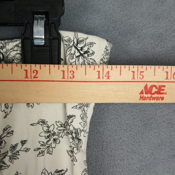 Just Choon Strapless A Line Dress Women 5 White Floral Cotton Stretch Party Wear - Picture 6 of 9